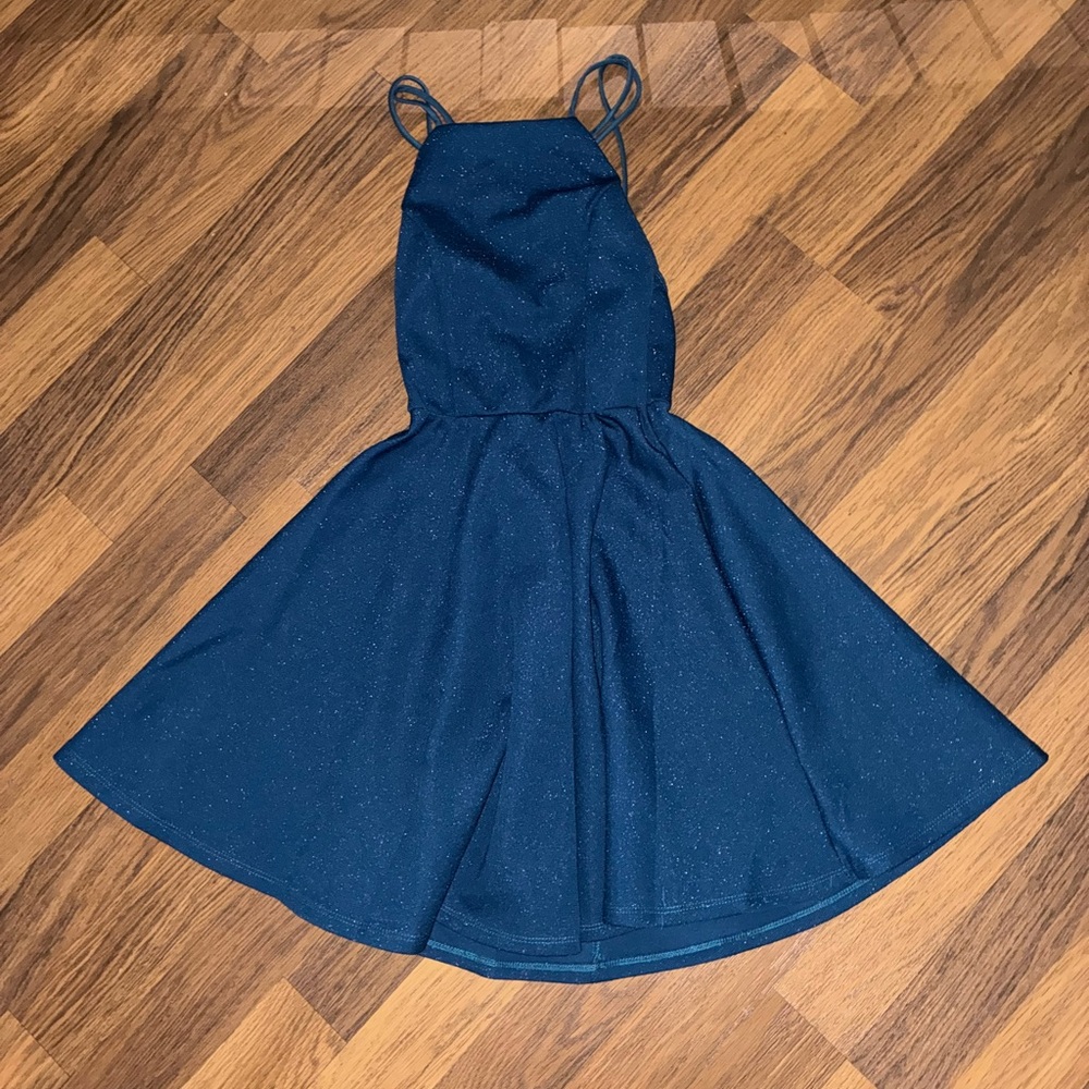 Elegant Blue Dress